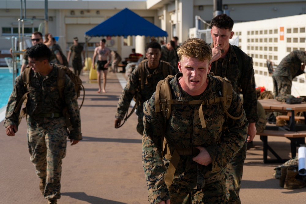 1st Battalion, 3rd Marines conduct warrior challenge in honor of fallen Marines