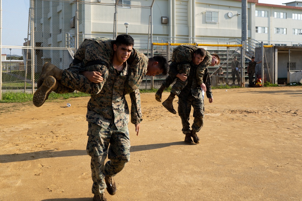 1st Battalion, 3rd Marines conduct warrior challenge in honor of fallen Marines