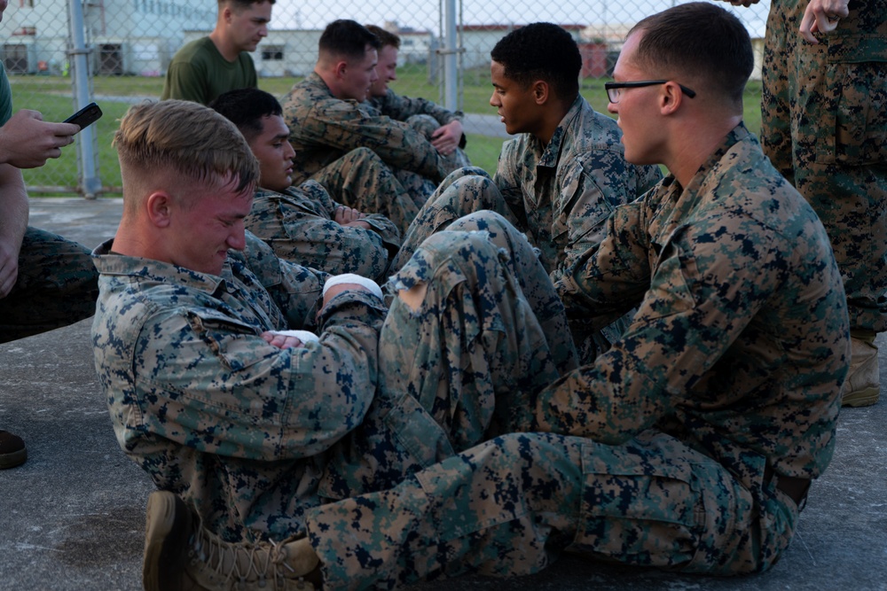 1st Battalion, 3rd Marines conduct warrior challenge in honor of fallen Marines