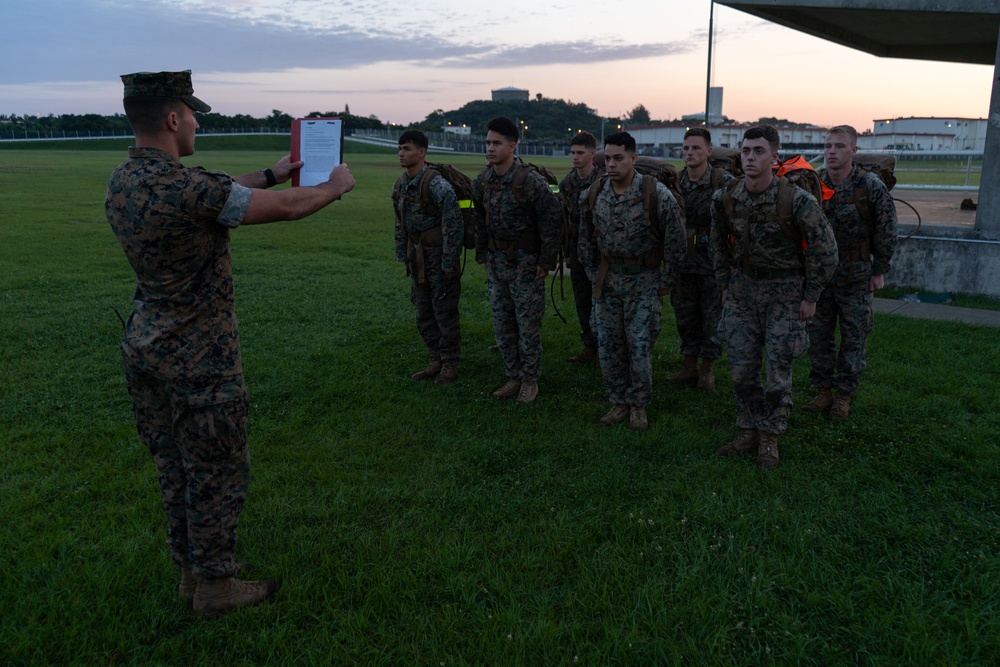 1st Battalion, 3rd Marines conduct warrior challenge in honor of fallen Marines