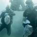 Okinawa divers clean the ocean floor at North Steps