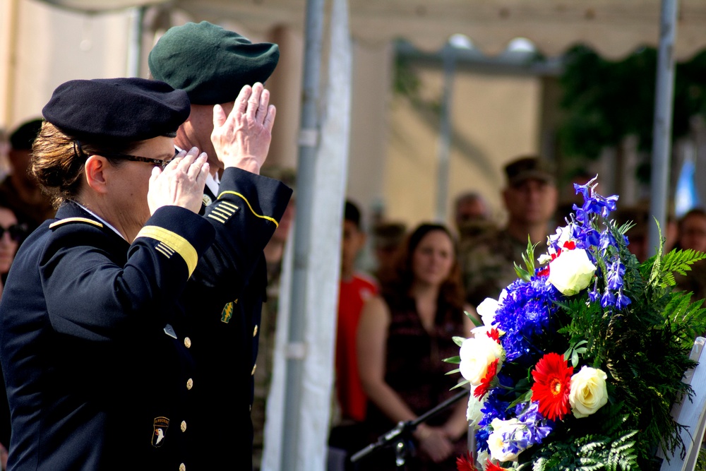 U.S. Army Europe Memorial Day Ceremony