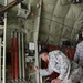 424th Air Base Squadron emergency situation exercise in C 130J Super Hercules Aircraft