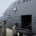 424th Air Base Squadron emergency situation exercise in C 130J Super Hercules Aircraft