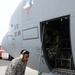 424th Air Base Squadron emergency situation exercise in C 130J Super Hercules Aircraft