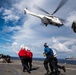 USS Harpers Ferry Conducts Vertical Replenisment