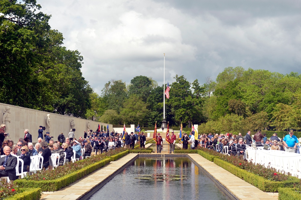 Cambridge American Cemetery hosts annual Memorial Day ceremony