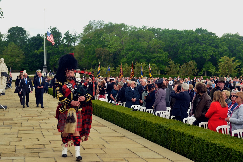 Cambridge American Cemetery hosts annual Memorial Day ceremony
