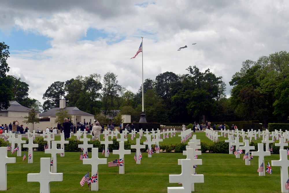 Cambridge American Cemetery hosts annual Memorial Day ceremony