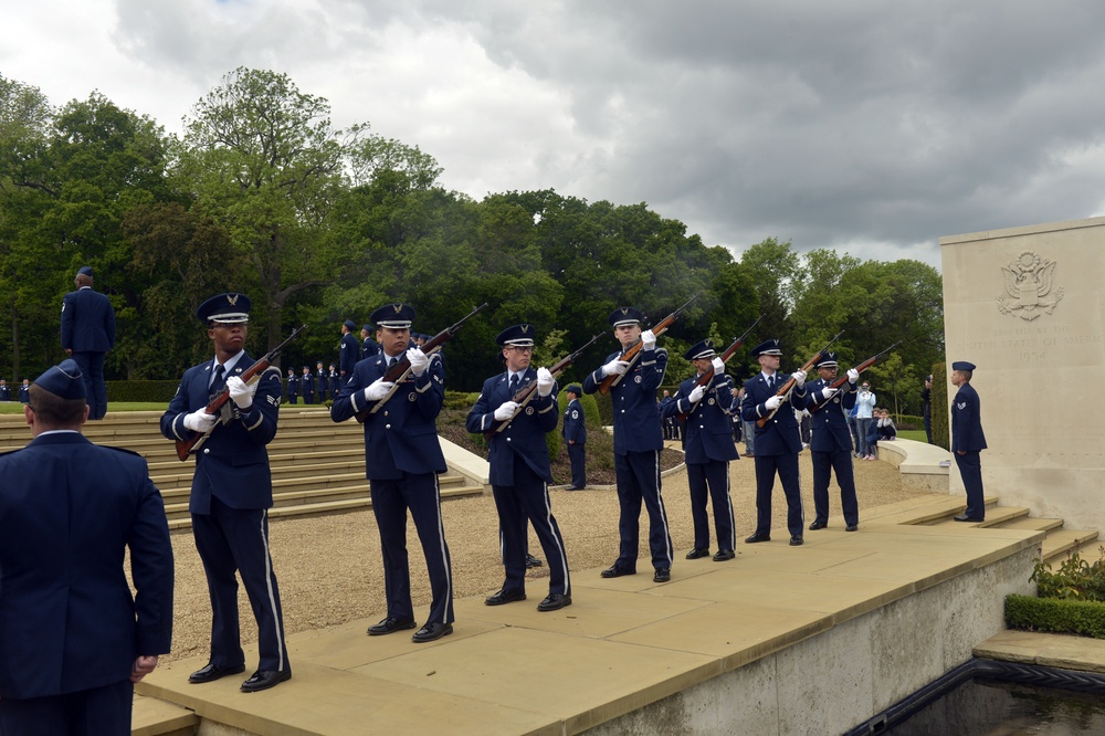 Cambridge American Cemetery hosts annual Memorial Day ceremony