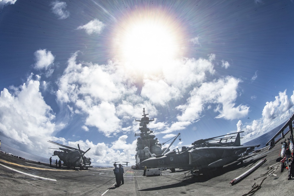 USS Boxer Flight Operations