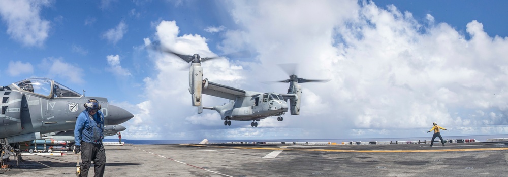 USS Boxer Flight Operations