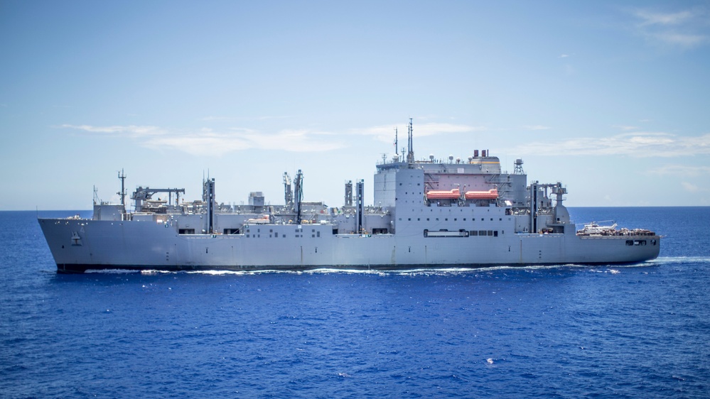 USS Boxer Vertical Replenishment-At-Sea