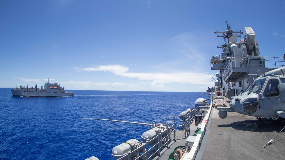 USS Boxer Vertical Replenishment-At-Sea