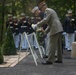 Iron Mike Statue wreath-laying Ceremony