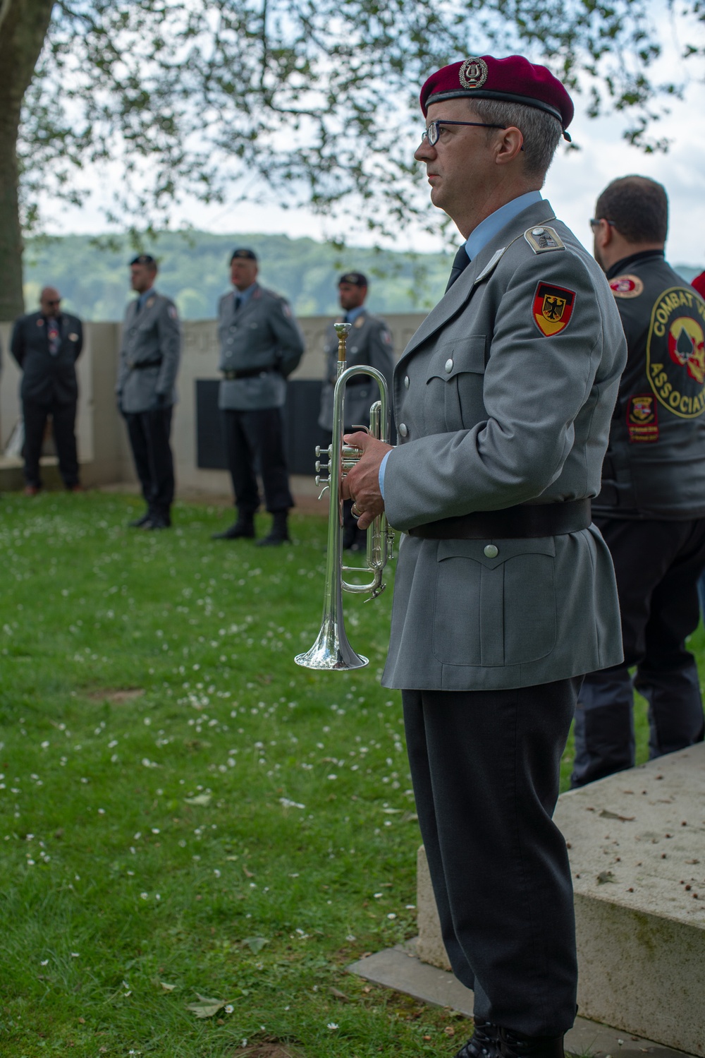 German wreath-laying Ceremony