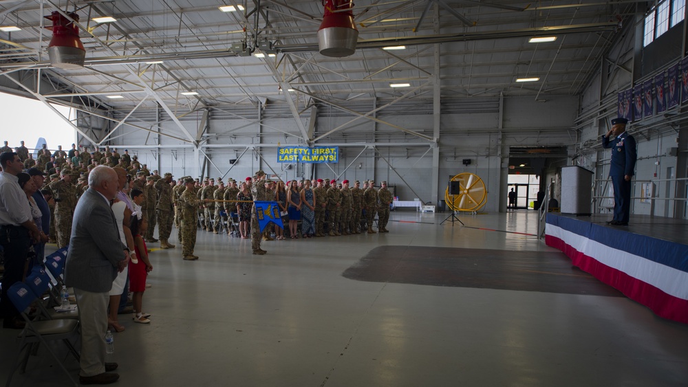 1st SOG hosts change of command ceremony