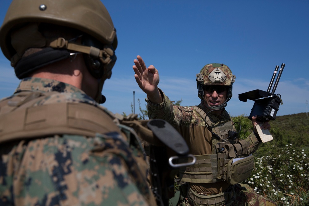 SPMAGTF-CR-AF 19.2 and Italian military conduct Raid Rehearsal