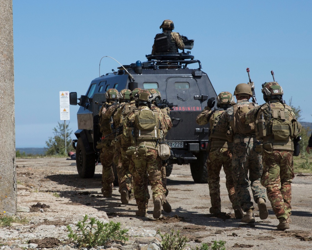SPMAGTF-CR-AF 19.2 and Italian military conduct Raid Rehearsal