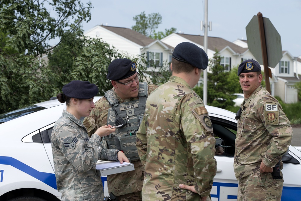 Tornado Causes Damage at Wright-Patterson AFB