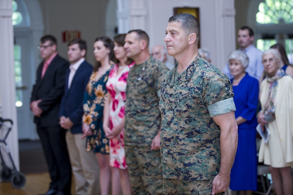 Lt. Col. Madeline Retirement Ceremony