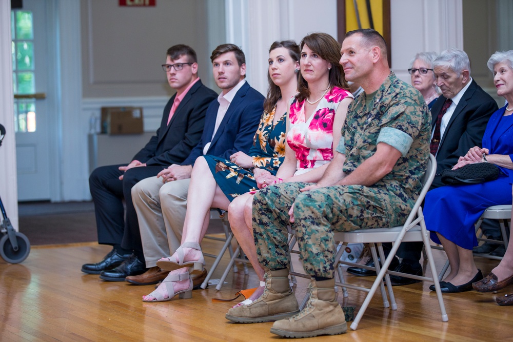 Lt. Col. Madeline Retirement Ceremony