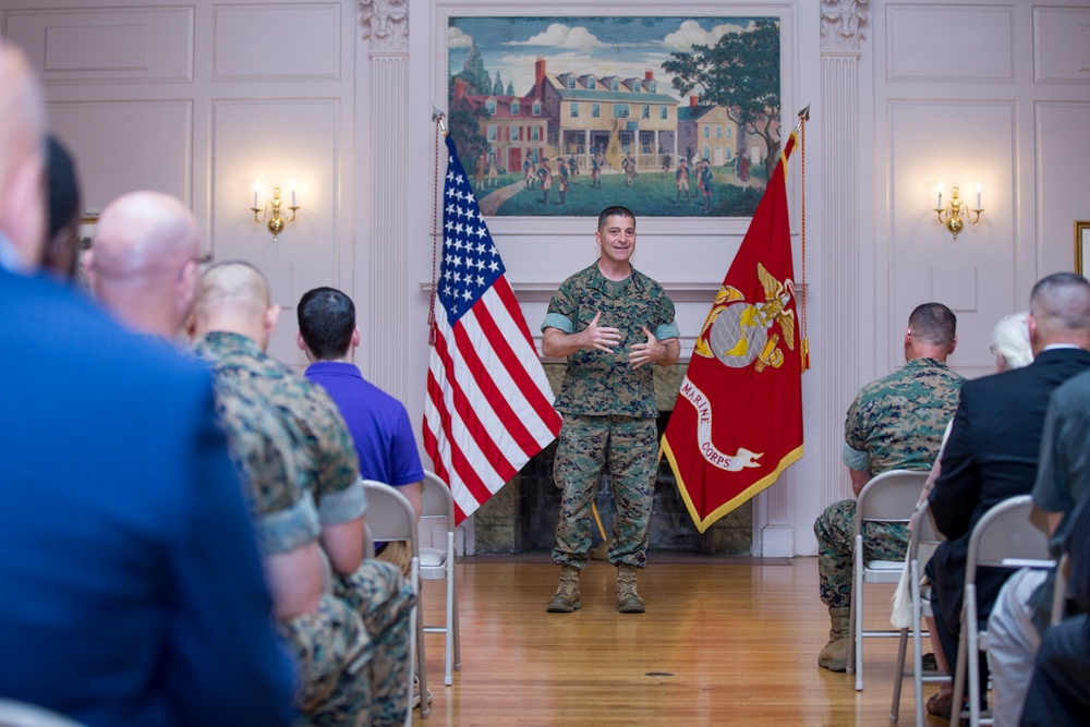 Lt. Col. Madeline Retirement Ceremony