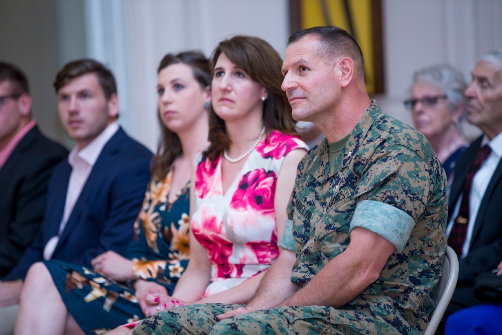 Lt. Col. Madeline Retirement Ceremony