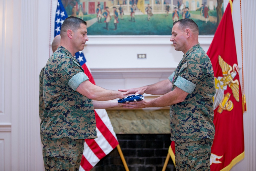 Lt. Col. Madeline Retirement Ceremony