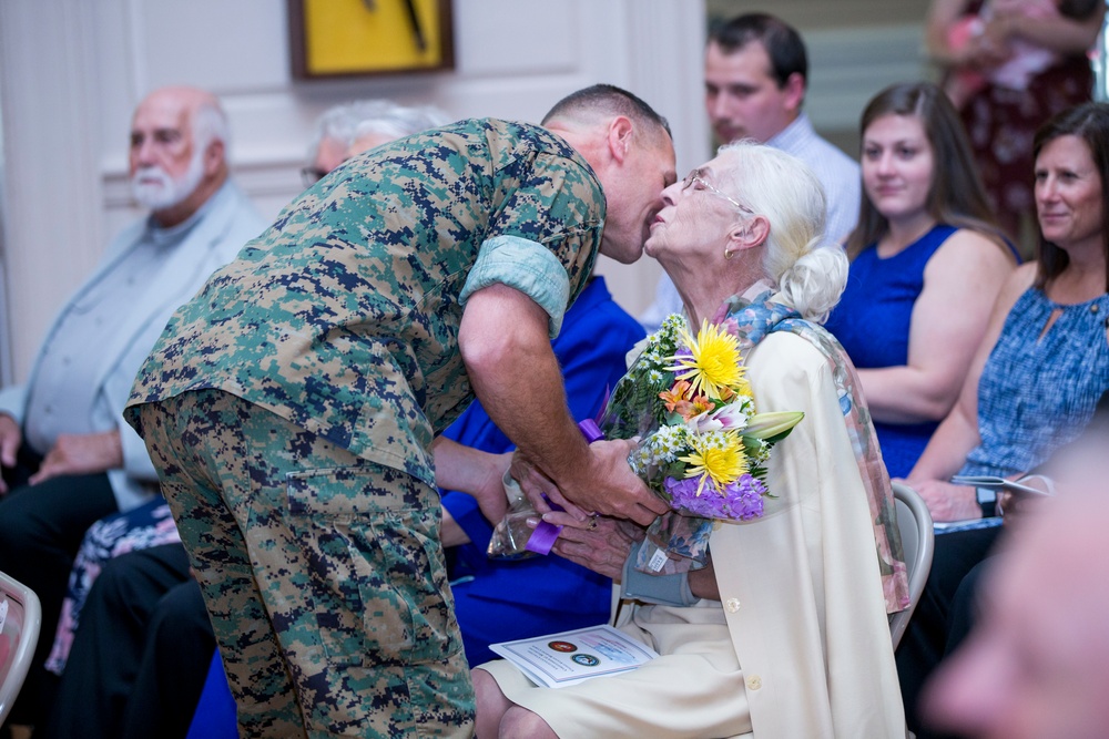 Lt. Col. Madeline Retirement Ceremony