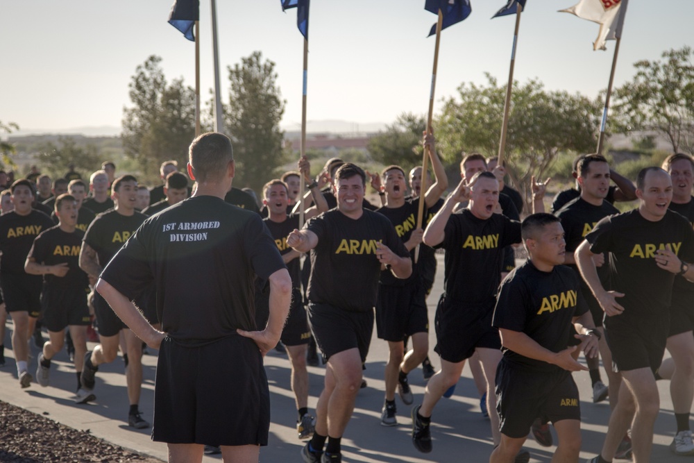 1st Armored Division Run