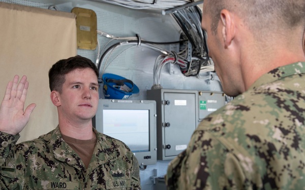 ET2 Ward Reenlistment