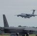 A C-5M Super Galaxy arrives at Barksdale