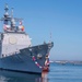 USS Mobile Bay Returns From Deployment