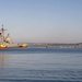 USS Mobile Bay Returns From Deployment