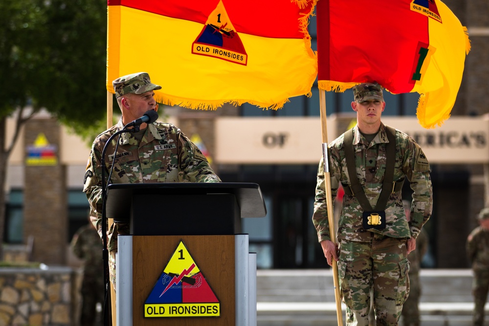 Retreat ceremony honoring Brig. Gen. Naumann