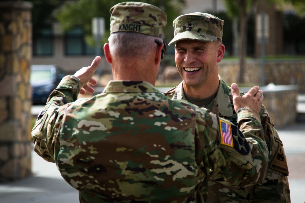 Retreat ceremony honoring Brig. Gen. Naumann