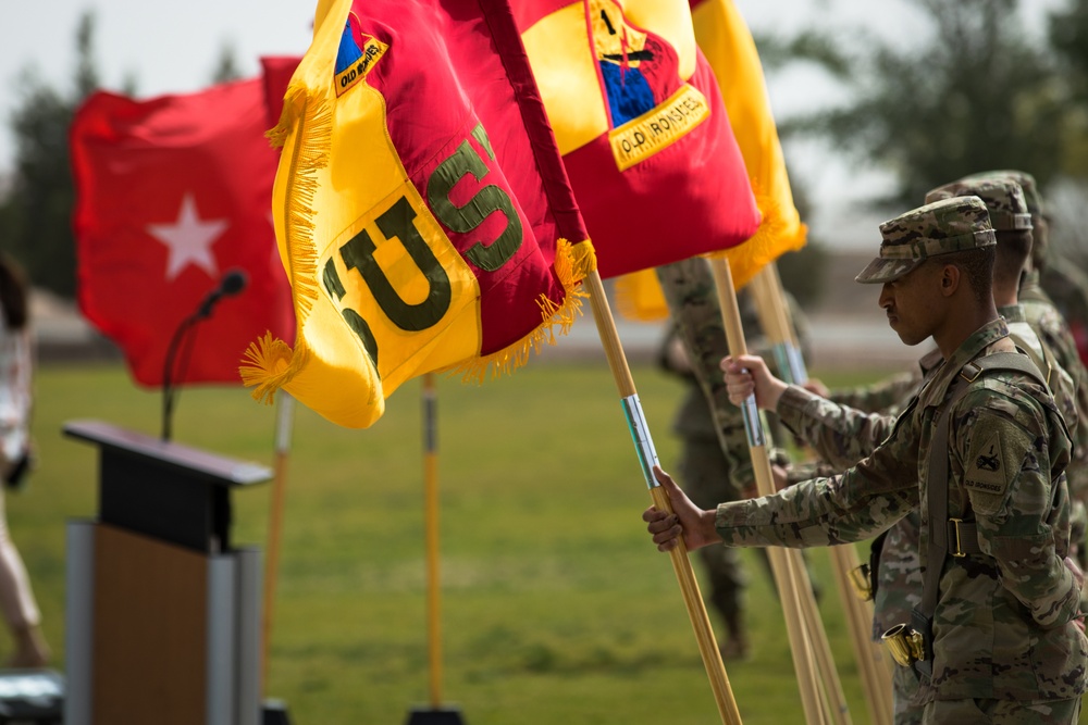 Retreat ceremony honoring Brig. Gen. Naumann