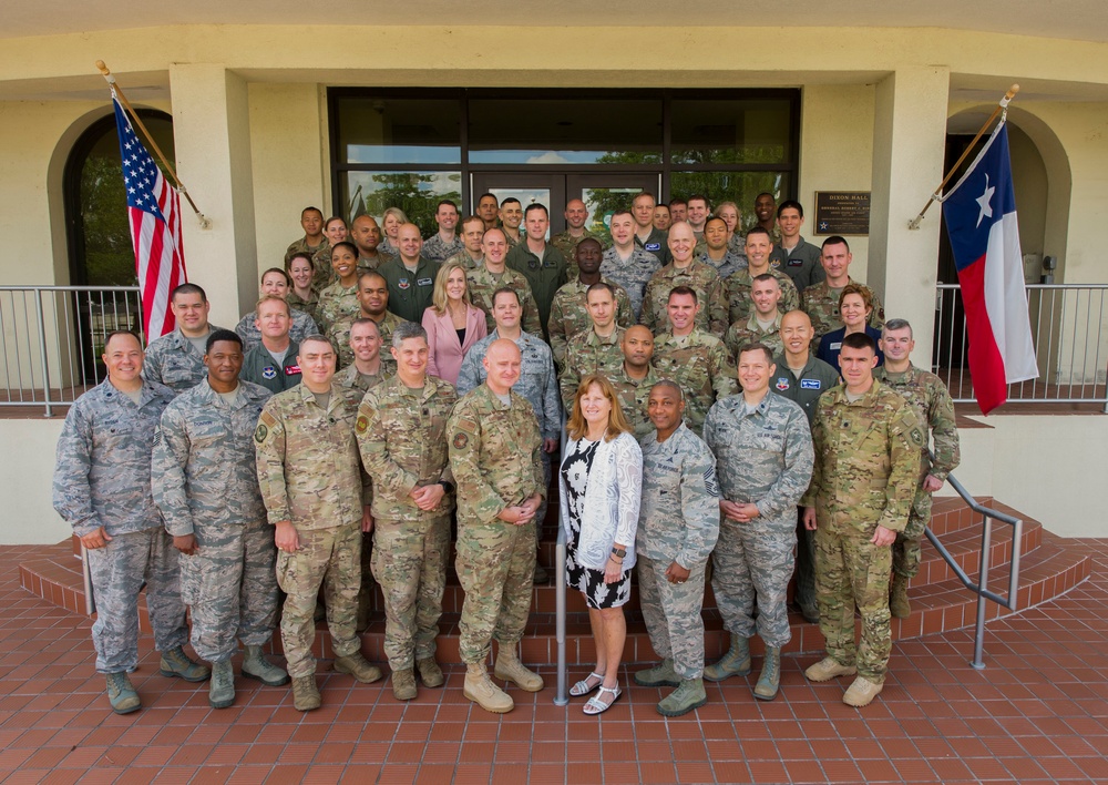 Superintendents join AFPC Squadron Commander Course