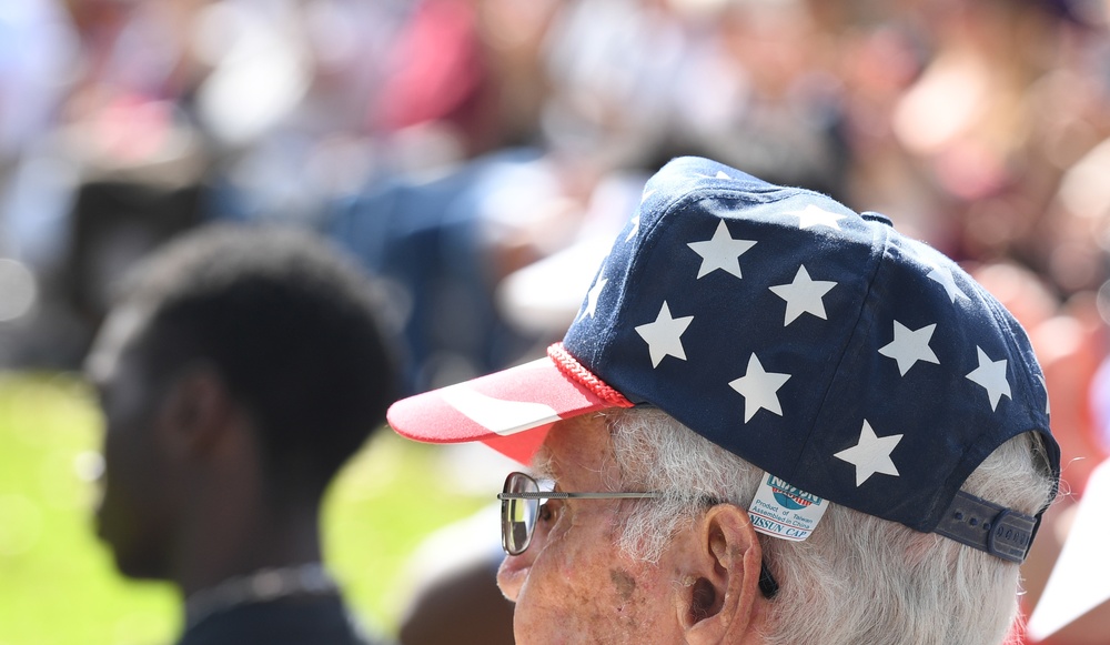 Keesler participates in Biloxi National Cemetery Memorial Day Ceremony