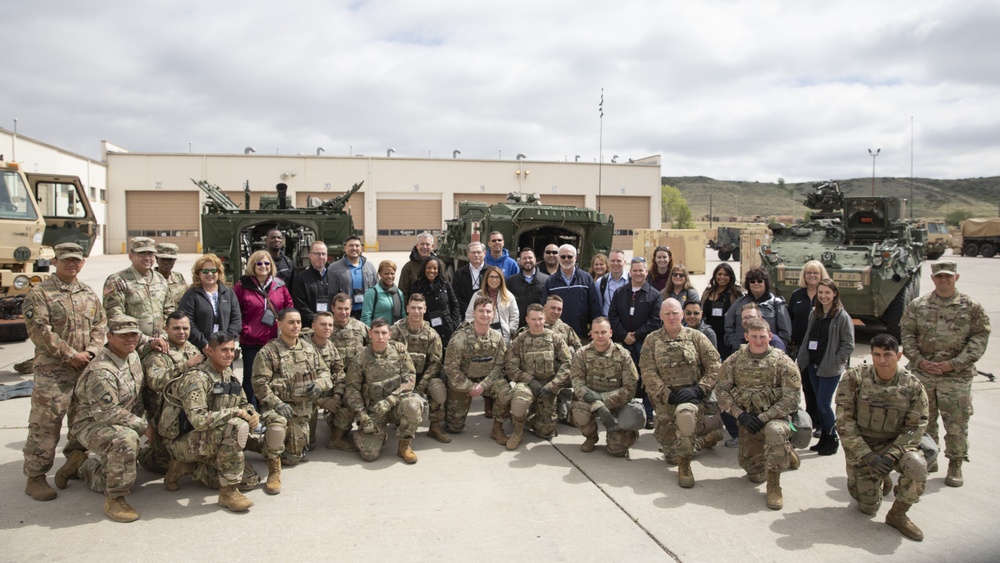 1SBCT, 4ID Supports 5th Army Recruiting Brigade Educator Tour