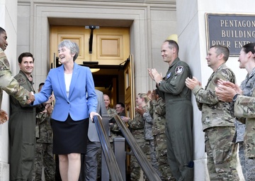 SECAF Clap-Out Ceremony