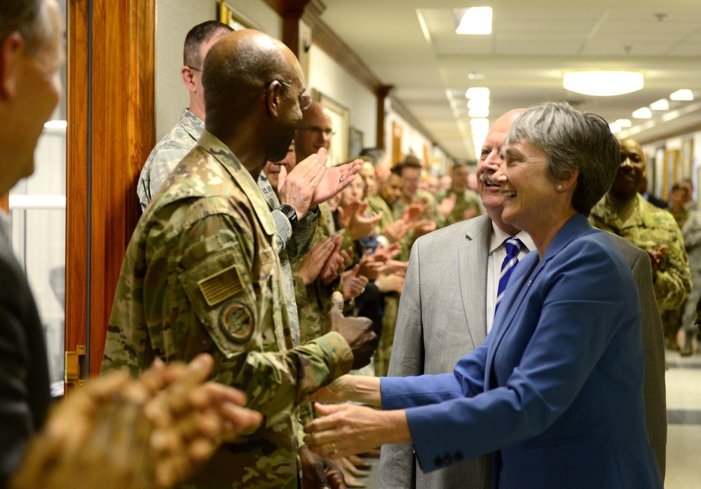 SECAF Clap-Out Ceremony