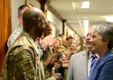 SECAF Clap-Out Ceremony