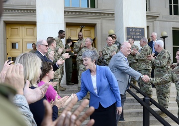 SECAF Clap-Out Ceremony