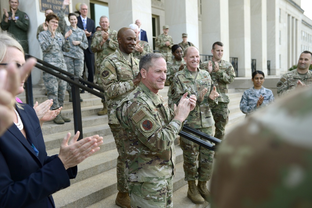 SECAF Clap-Out Ceremony