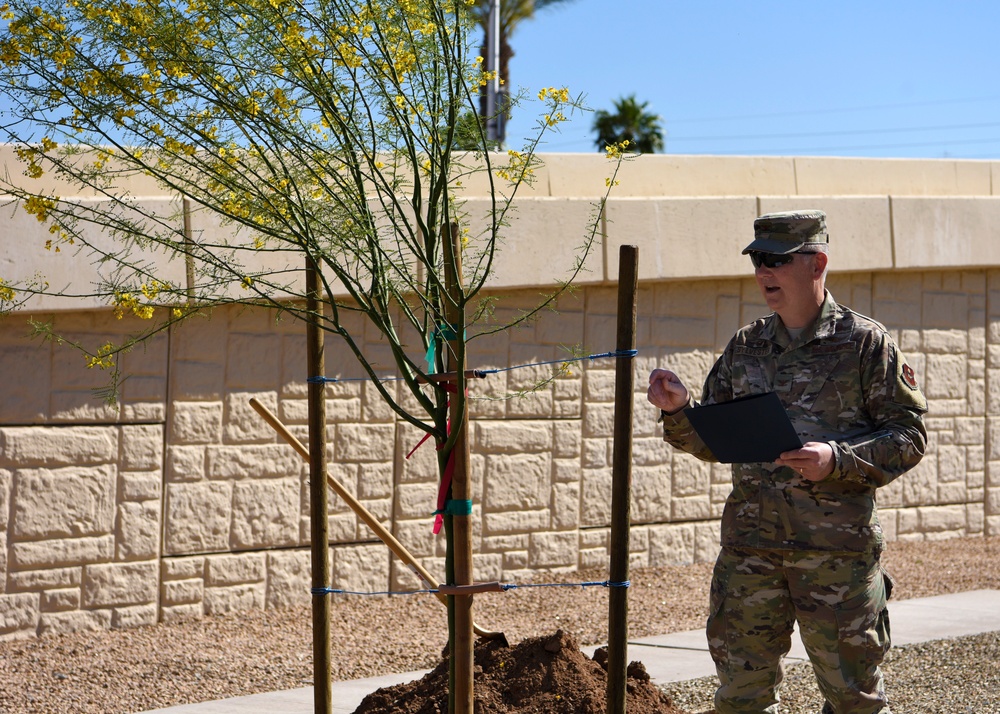 Luke celebrates Arbor Day 2019