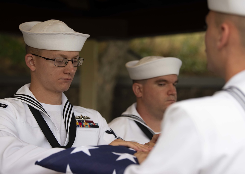 Funeral for Musician 1st Class Mason