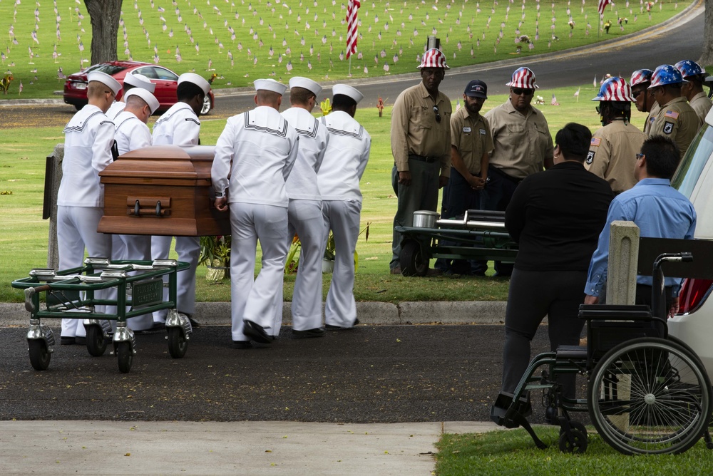 Funeral for Musician 1st Class Mason