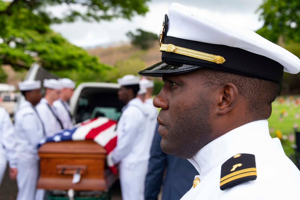 Funeral for Musician 1st Class Mason